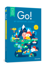 Go! (Blue): A Kids' Interactive Travel Diary and Journal