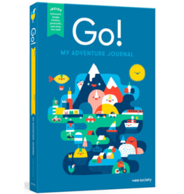 Go! (Blue): A Kids' Interactive Travel Diary and Journal