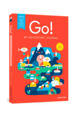 Go! (Red): A Kids' Interactive Travel Diary and Journal