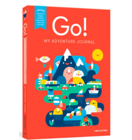 Go! (Red): A Kids' Interactive Travel Diary and Journal