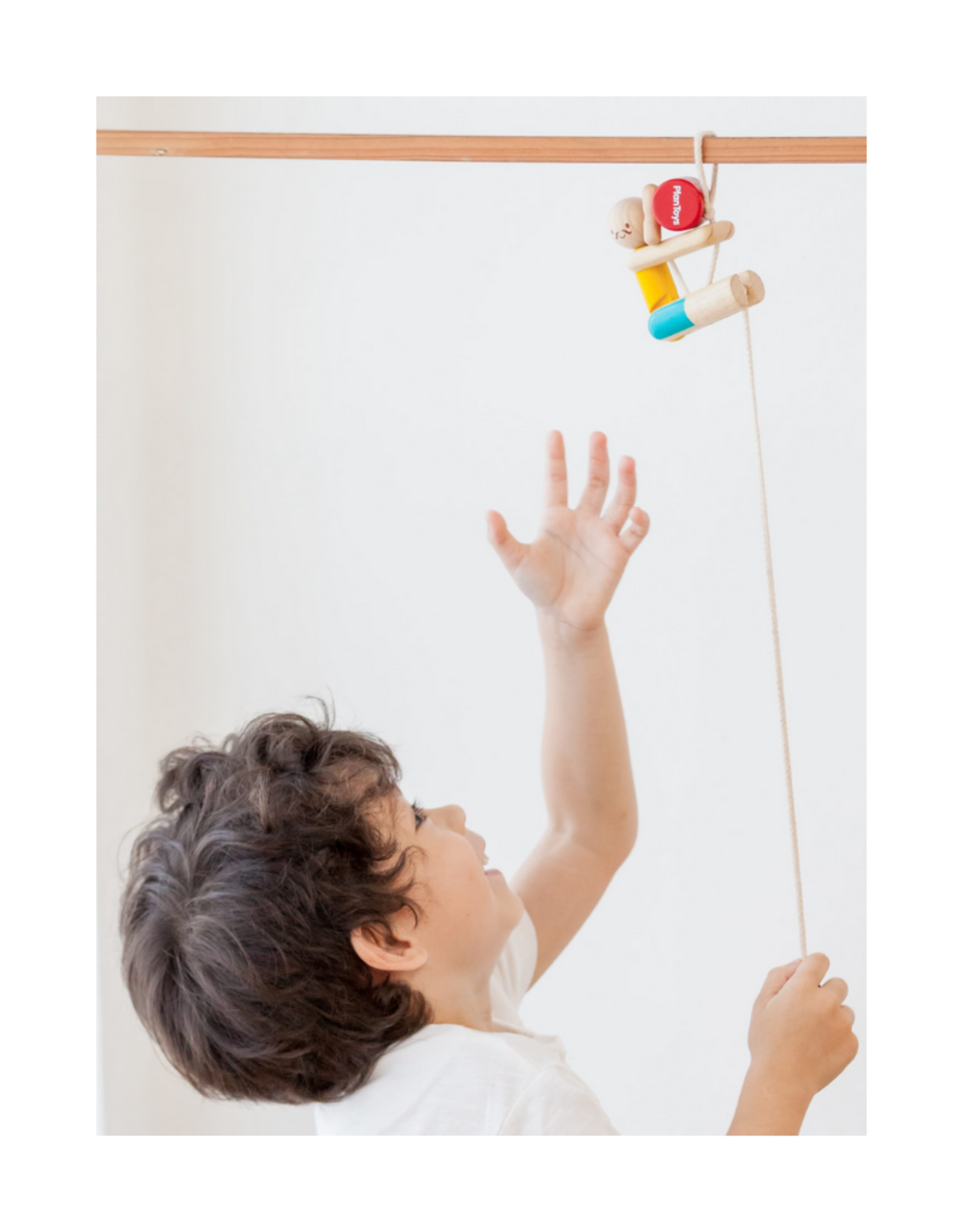 Rope Climbing Acrobat