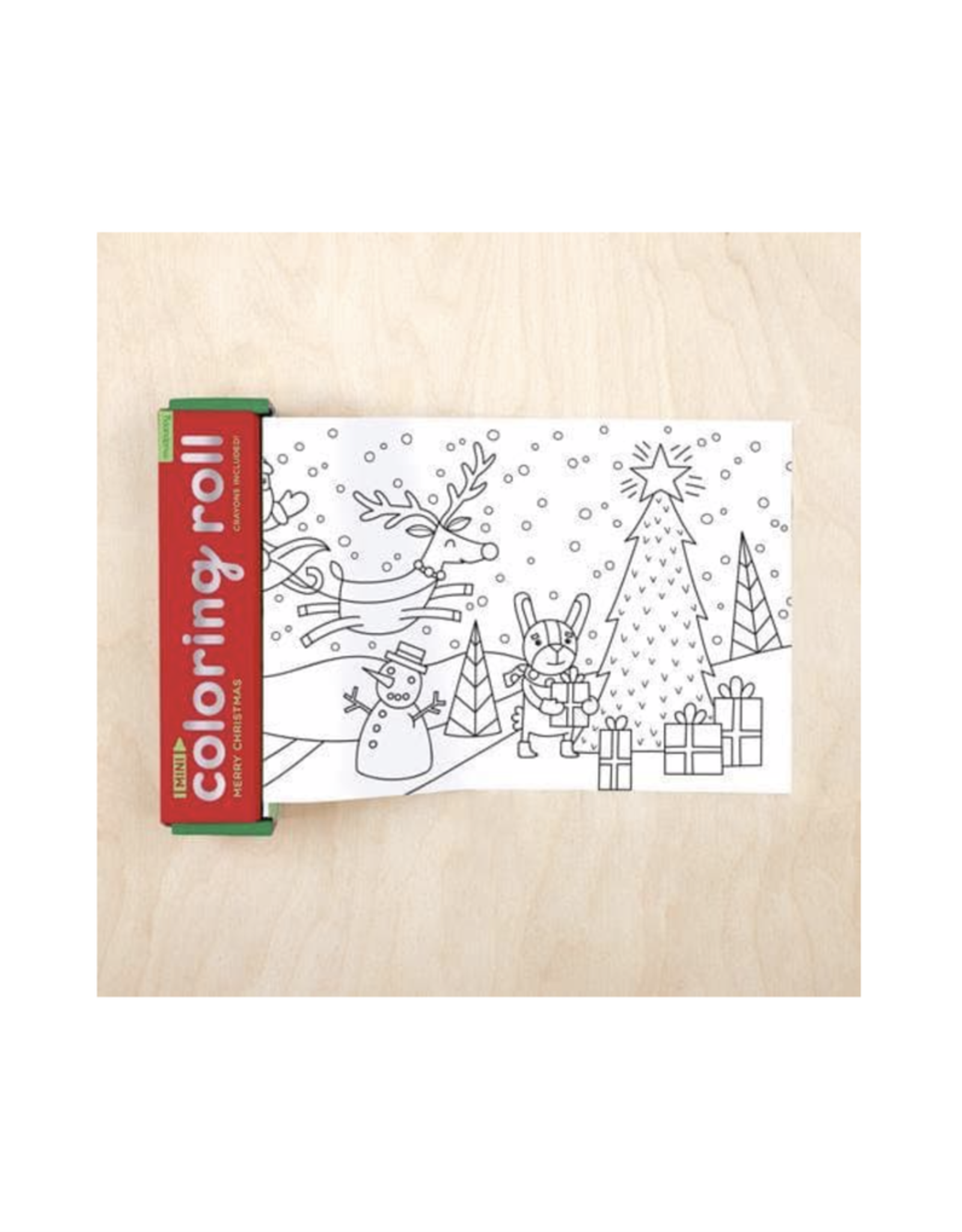 Merry Christmas Mini Coloring Roll