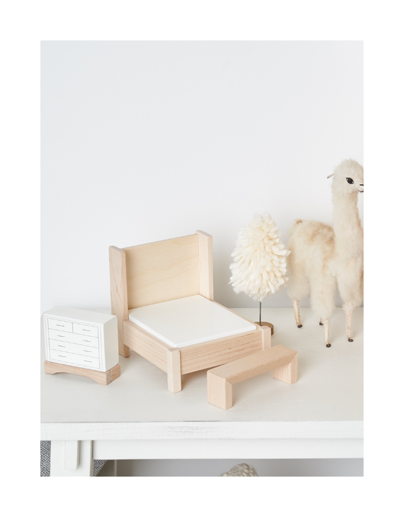 Bedroom Room Dollhouse Set