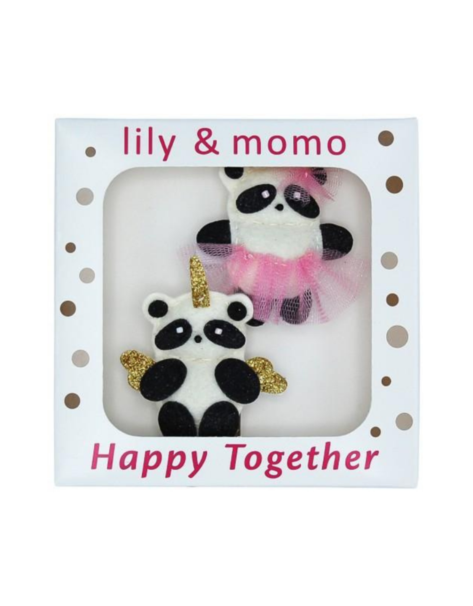 Panda Pals Boxed Set Hair Clips