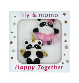 Panda Pals Boxed Set Hair Clips
