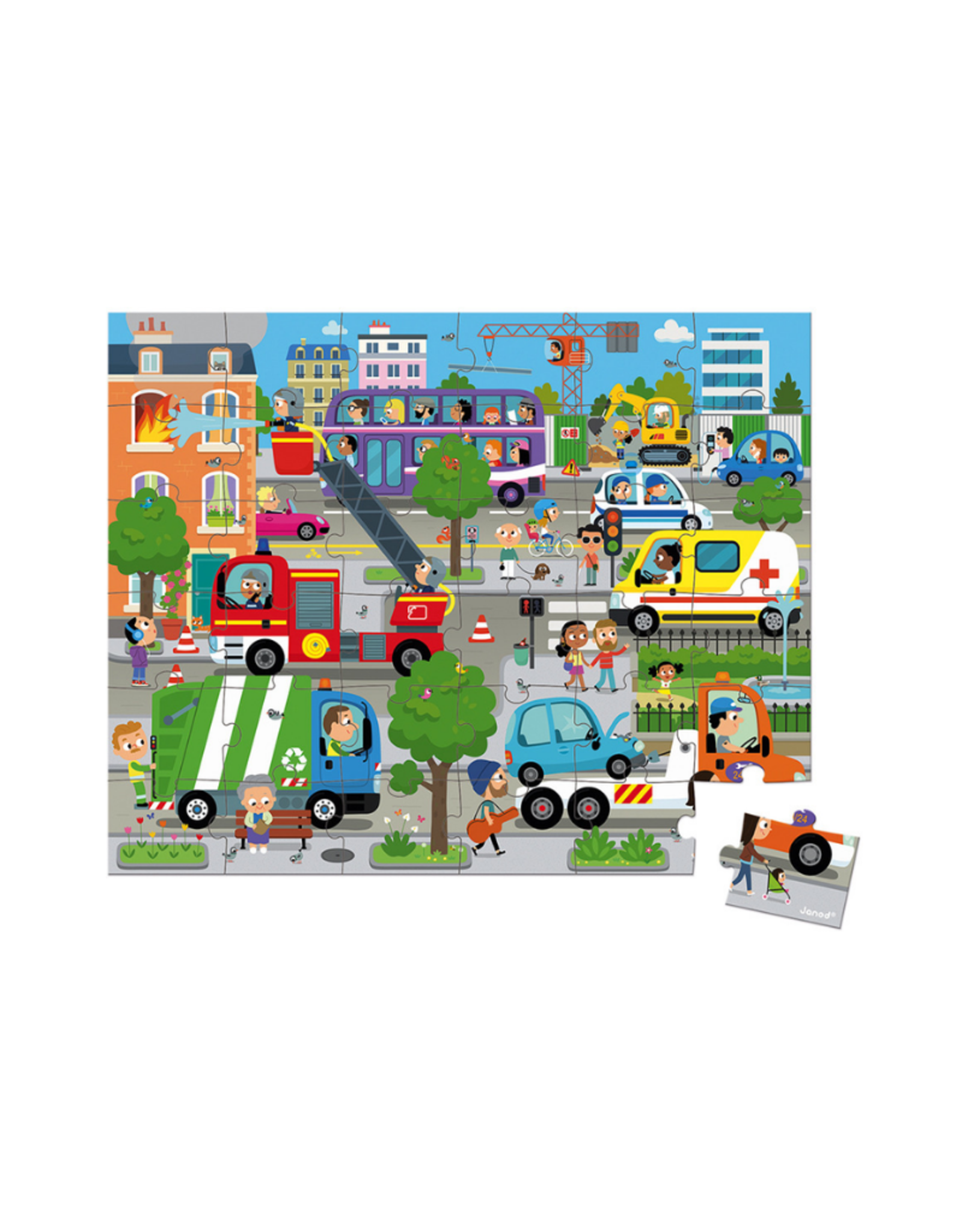 City Puzzle - 36 Pieces