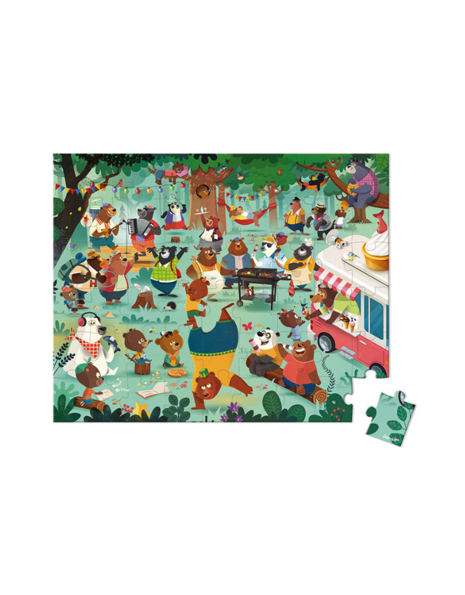 Family Bears Puzzle - 54 Pieces