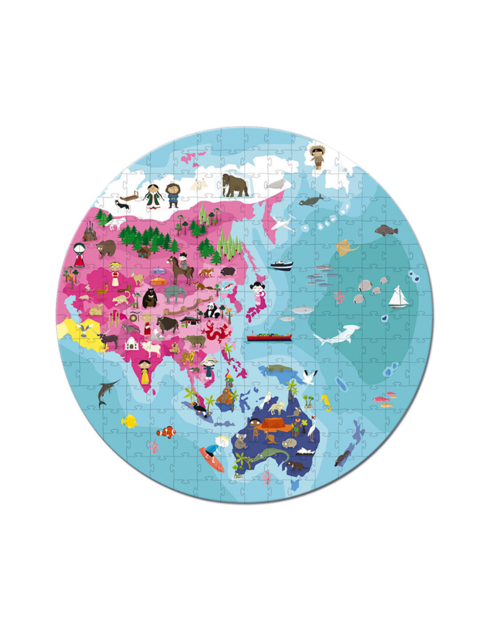 Our Blue Planet Double-Sided Puzzle - 208 Pieces