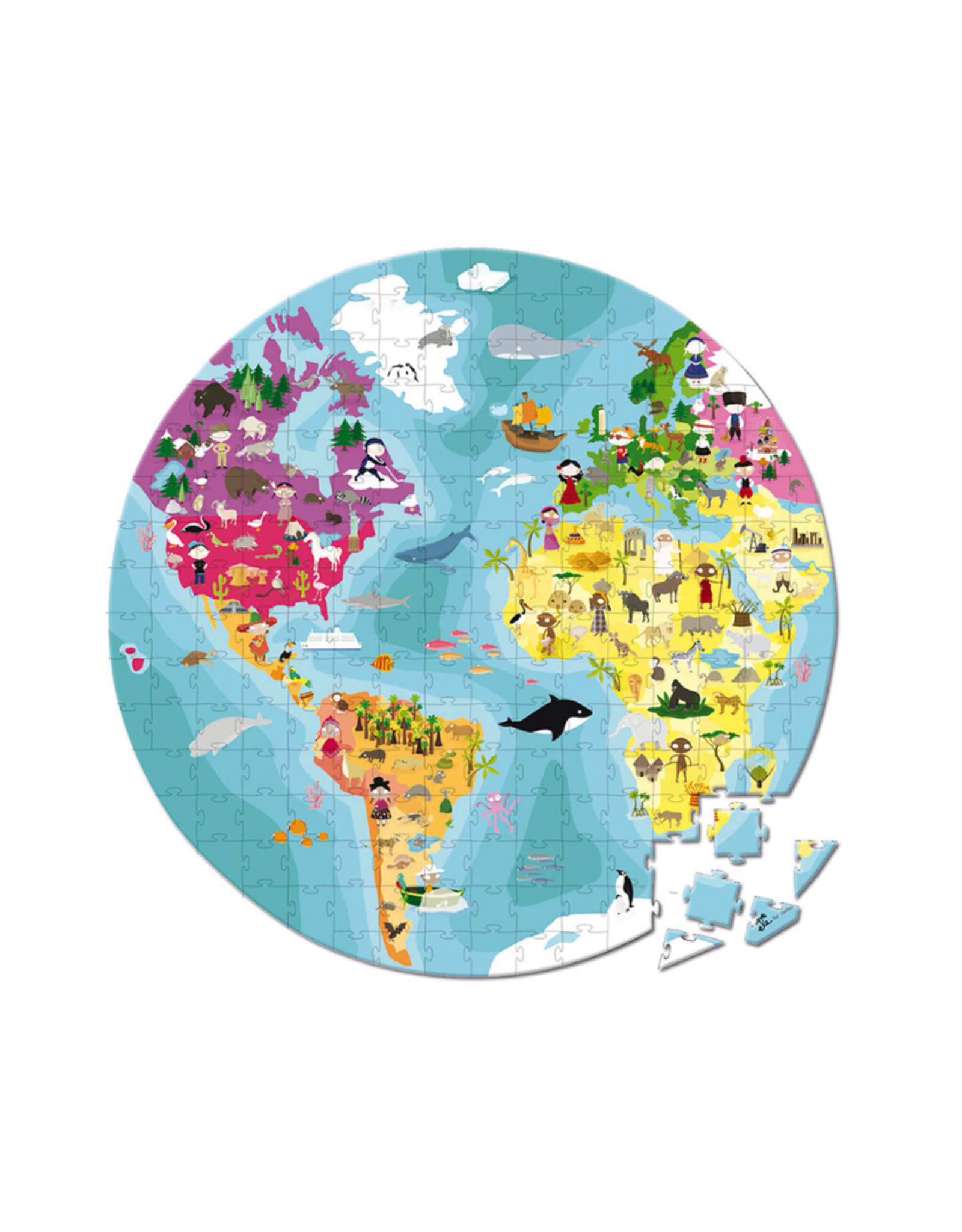 Our Blue Planet Double-Sided Puzzle - 208 Pieces