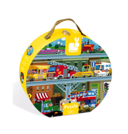 Vehicles Puzzle - 100 Pieces
