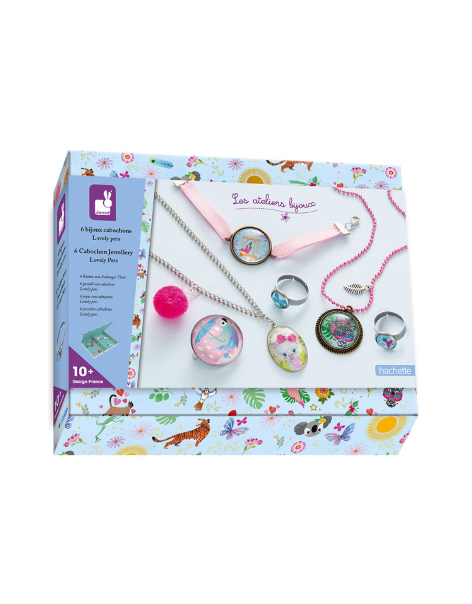 6 Lovely Pets Cabochon Jewellery