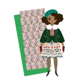 Noelle Mailable Paper Doll