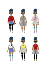 Rosemarie Paper Doll Kit