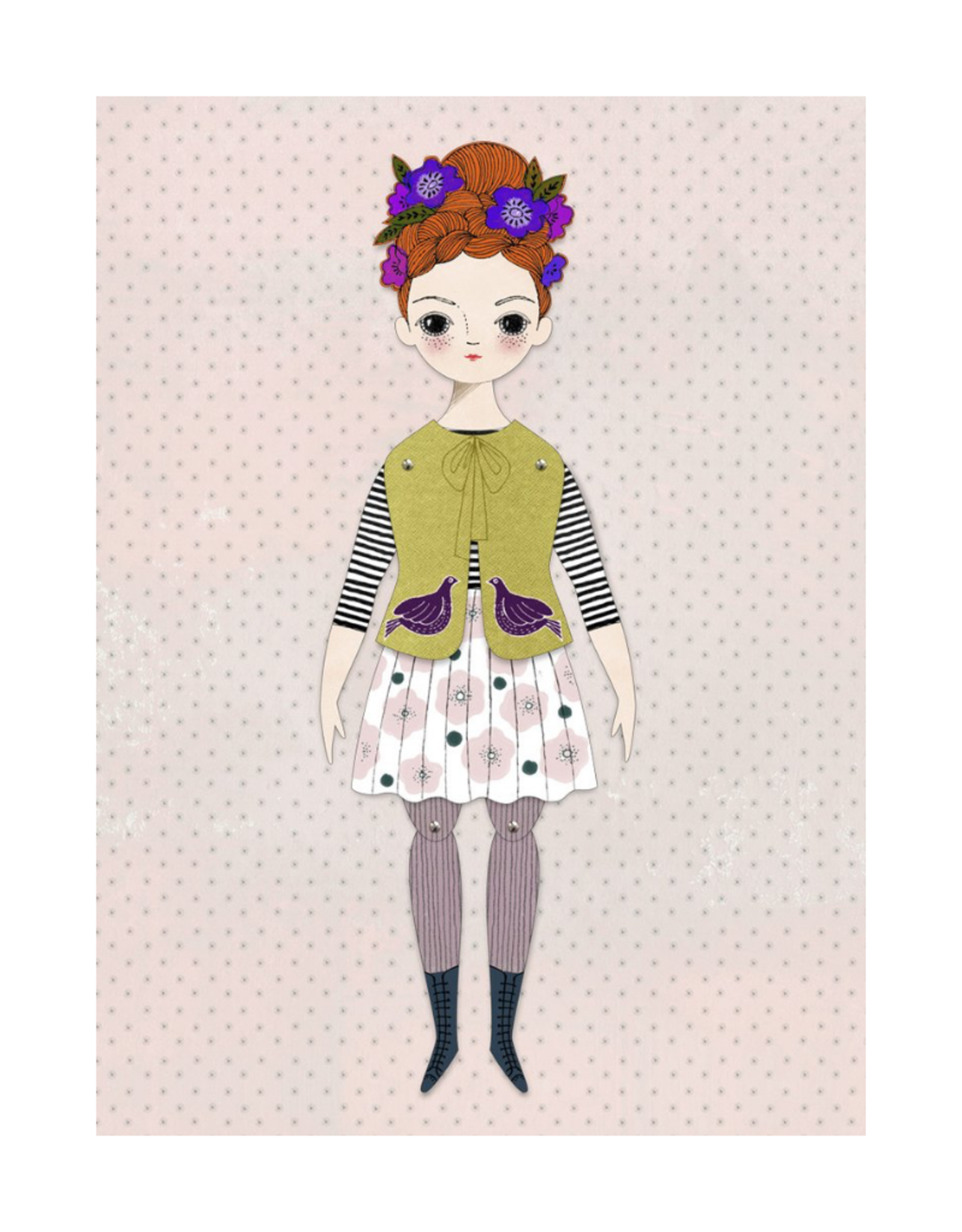 Florence Paper Doll Kit