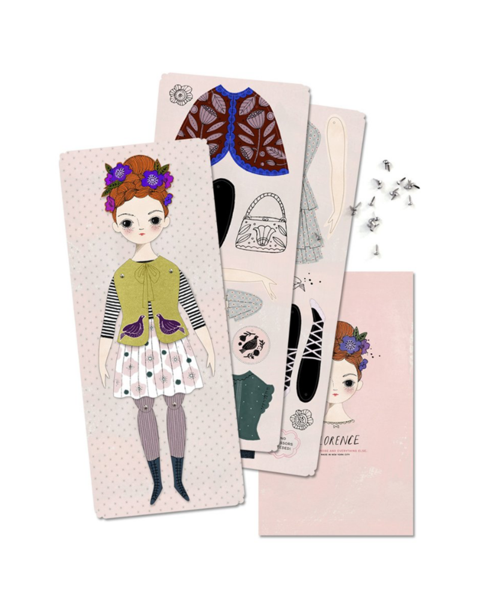 Florence Paper Doll Kit
