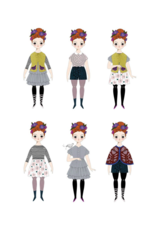 Florence Paper Doll Kit