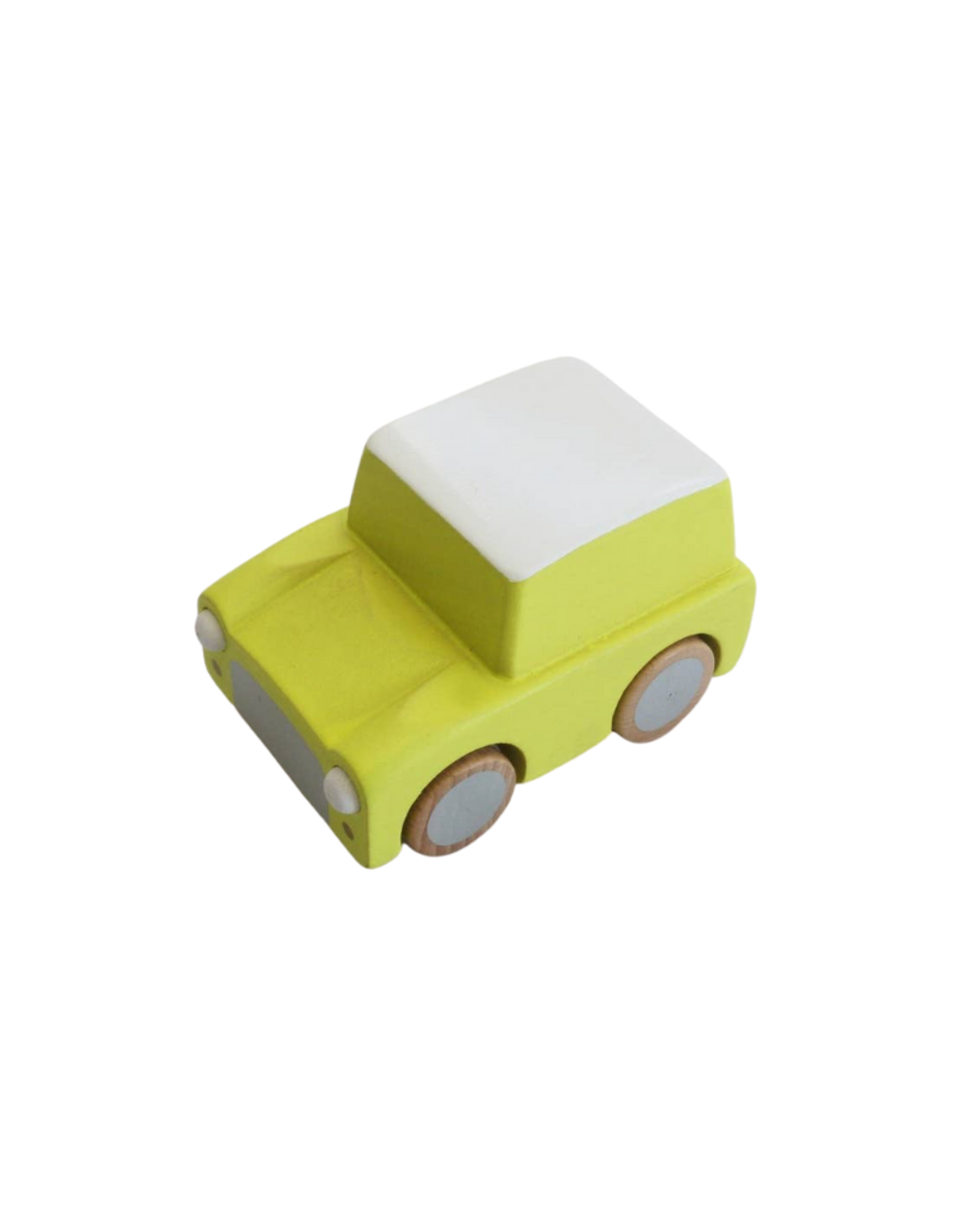 Kuruma Wind-Up Car - Yellow