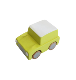 Kuruma Wind-Up Car - Yellow