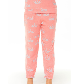 Glitter Crowns Pants