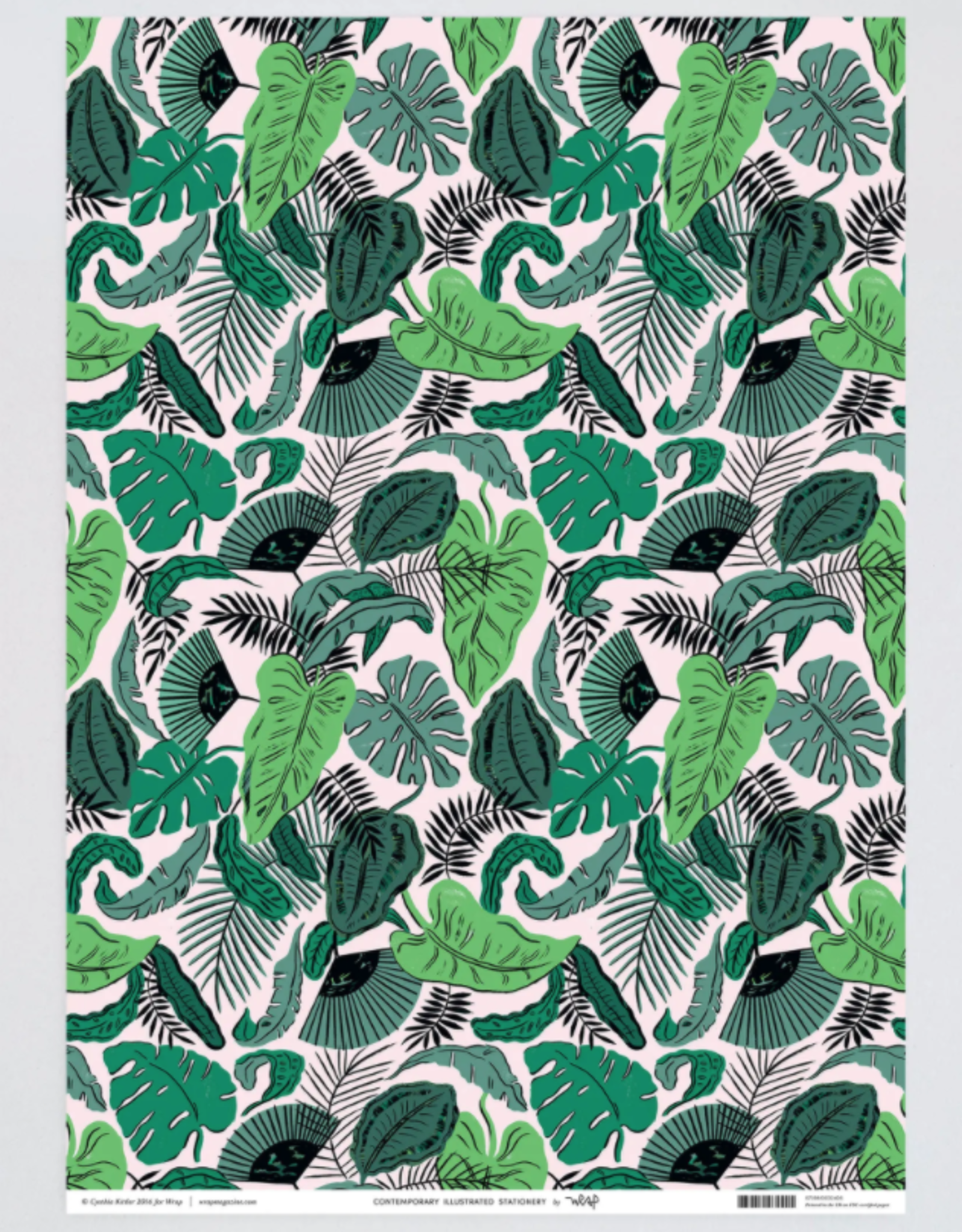 Tropical Leaves Wrap