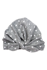 Emerson and Friends Baby Turban H-503 Grey Dot
