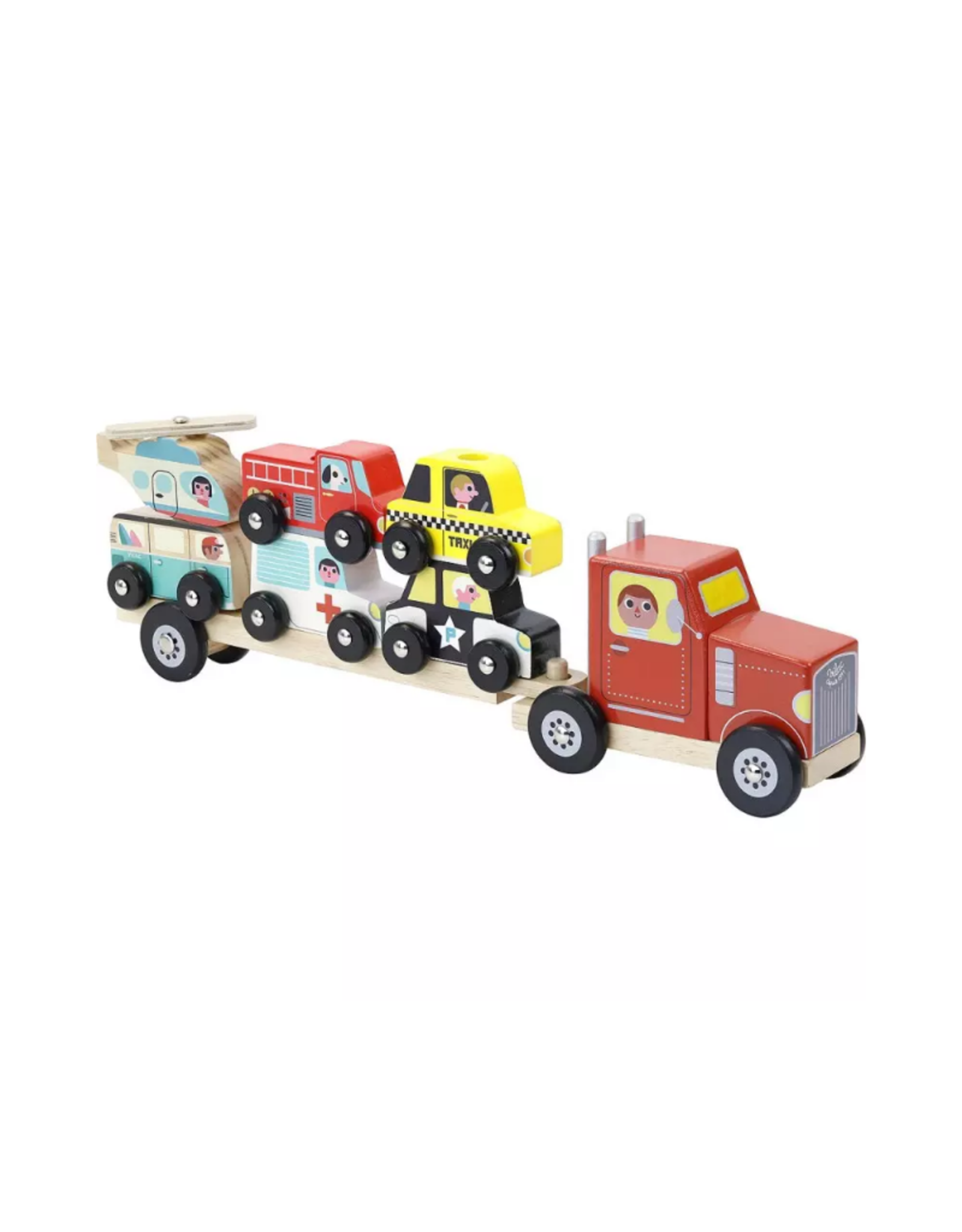 Truck & Trailer Stacking Game
