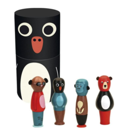 Stackable & Magnetic Animal Figurines