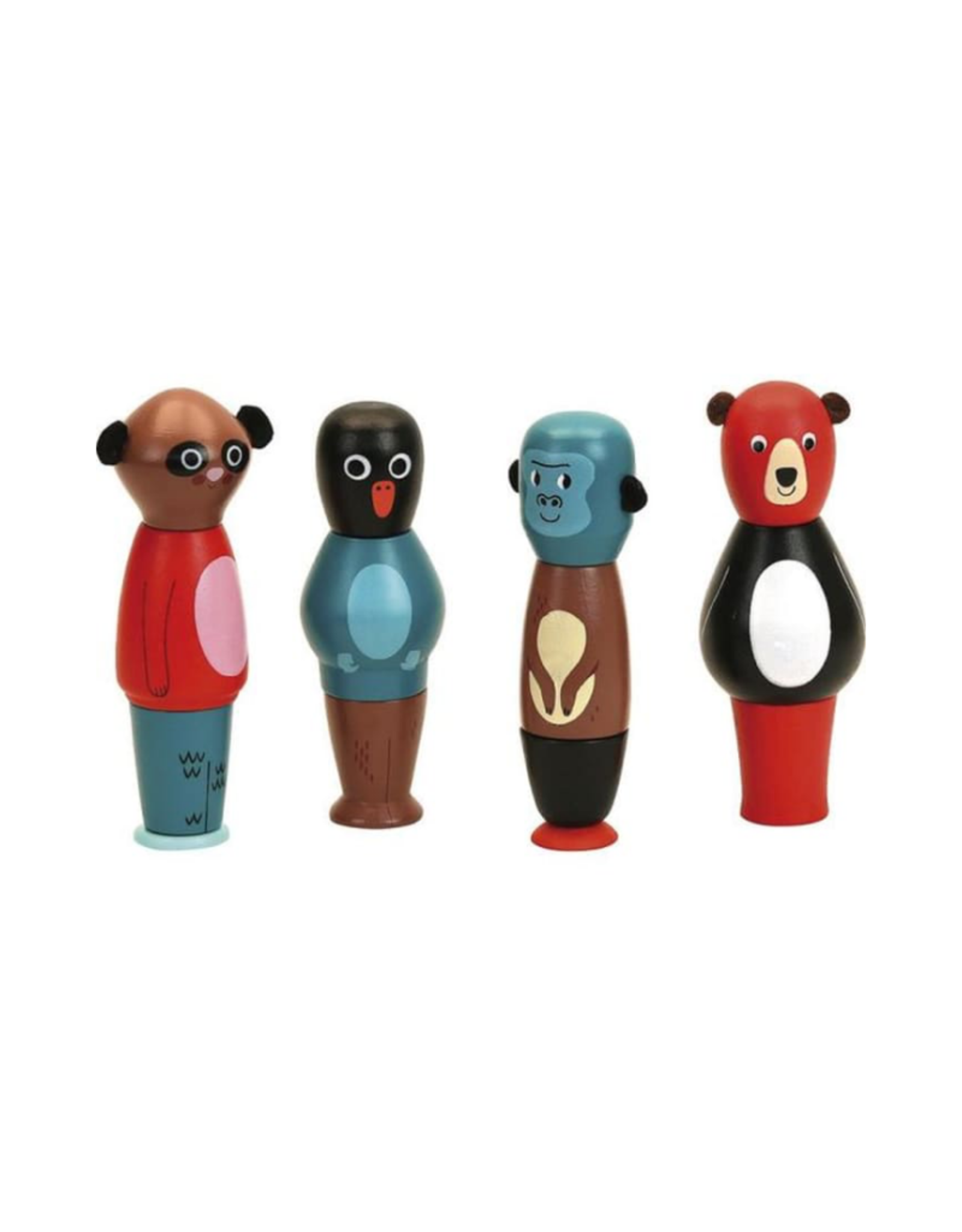 Stackable & Magnetic Animal Figurines