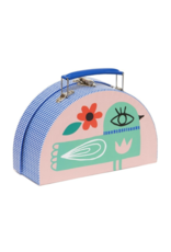 Double Face Suitcase: Little House & Bird