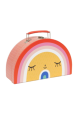 Double Face Suitcase: Rainbow & Sun