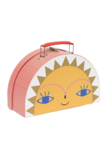 Double Face Suitcase: Rainbow & Sun