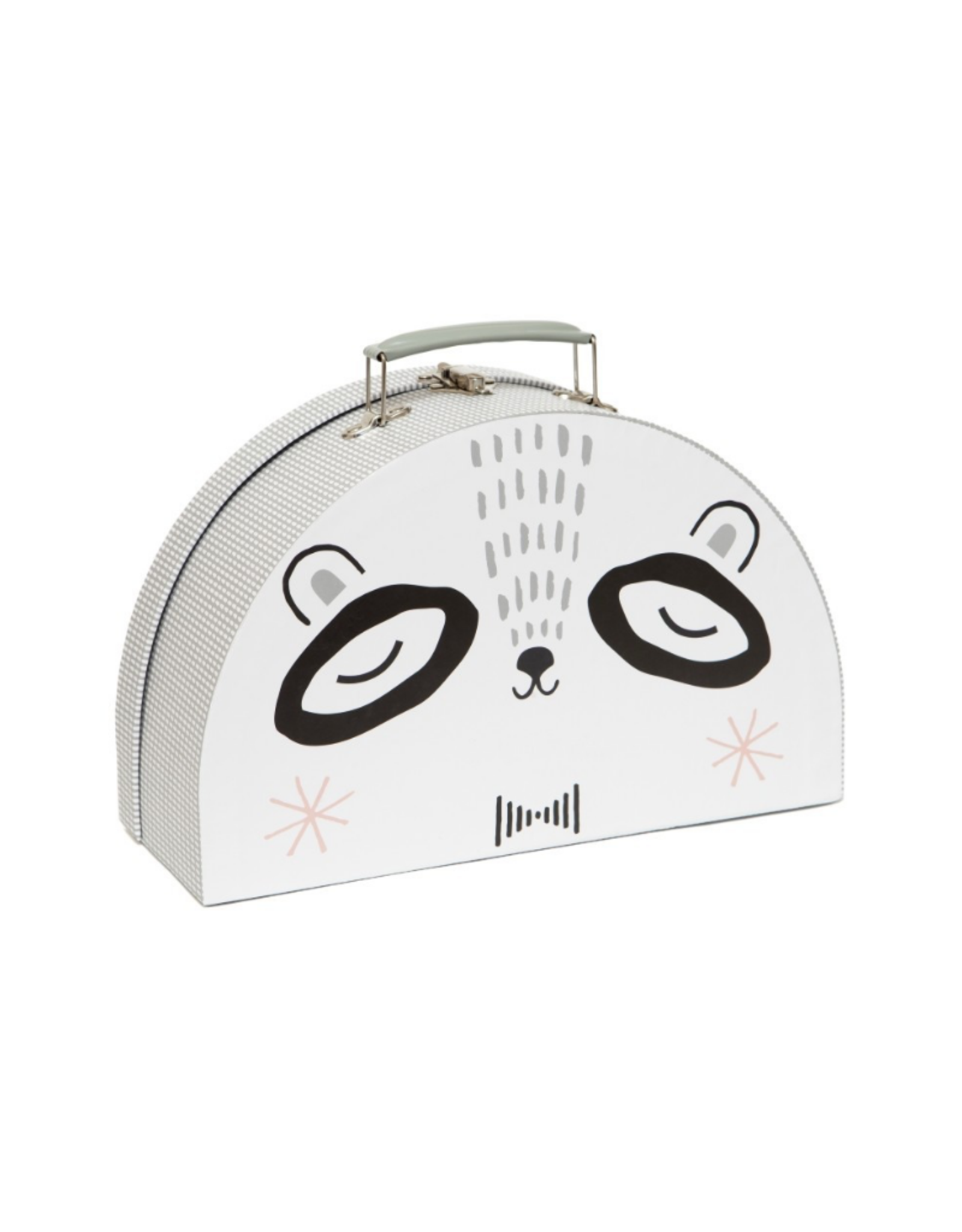 Double Face Suitcase: Mr. & Mrs. Panda