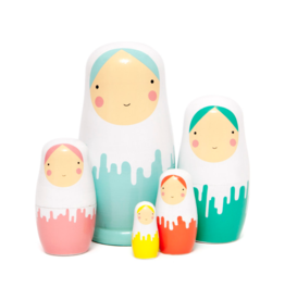Dripped Nesting Dolls