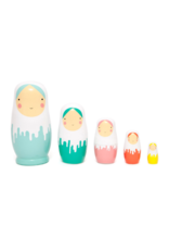 Dripped Nesting Dolls