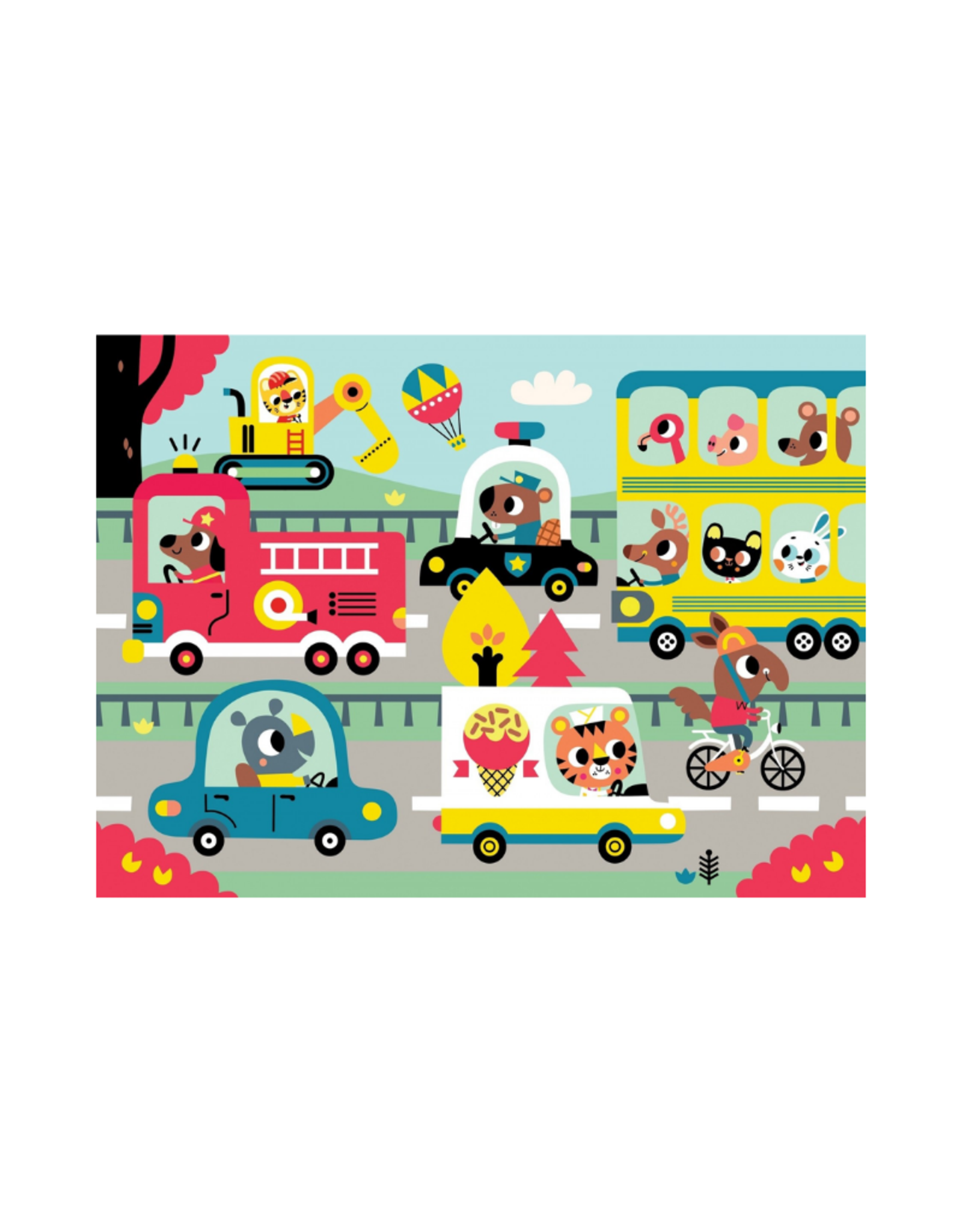 On the Road Puzzle - 24 Pieces