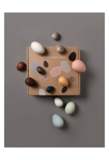 A Dozen Bird Eggs in a box