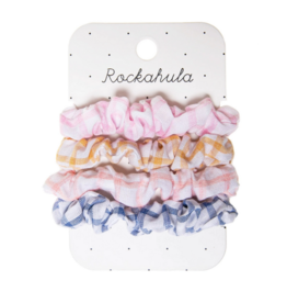 Picnic Check Mini Scrunchies