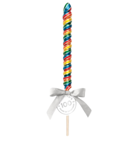Rainbow Blast Spiral Lollipop