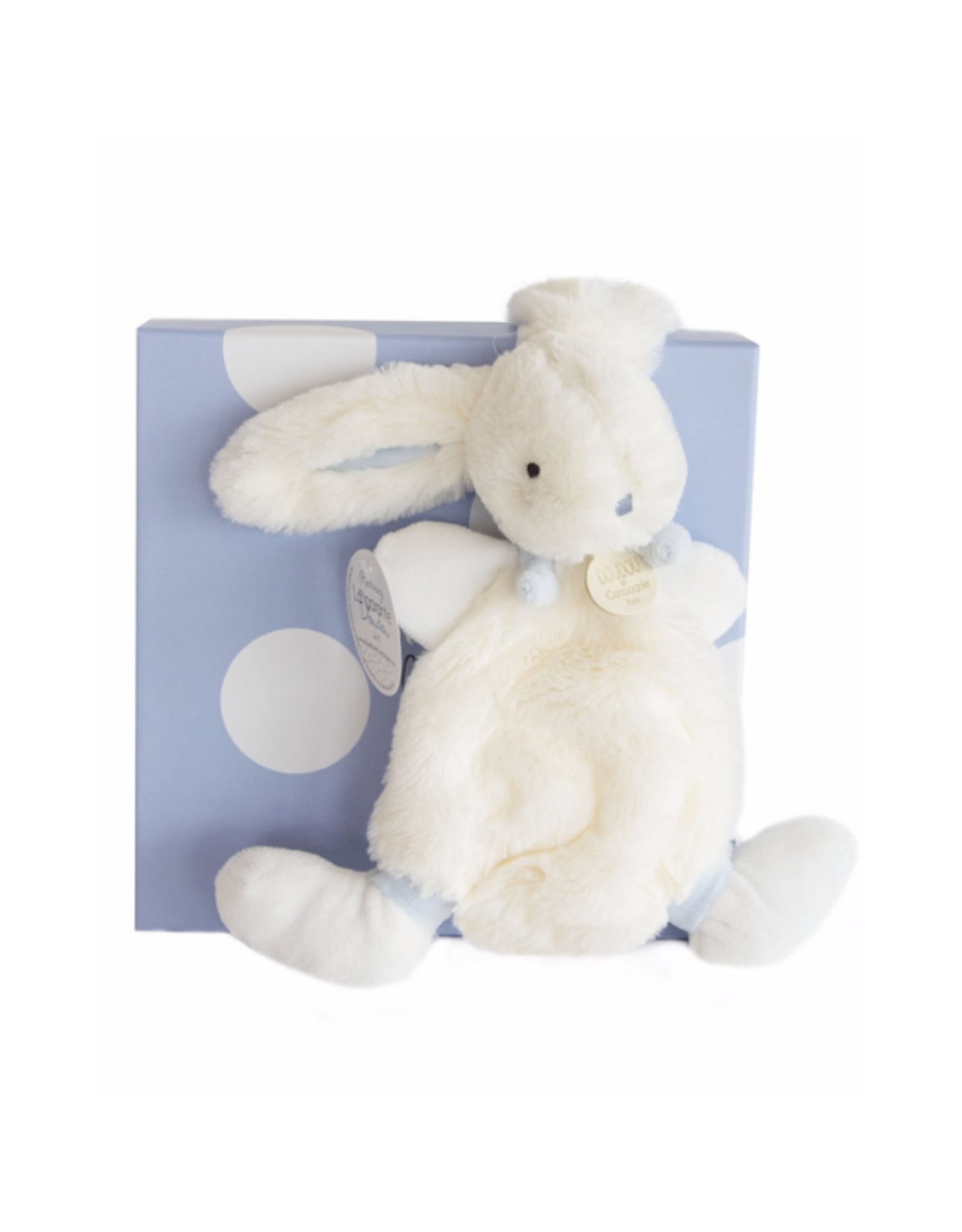 Blue Bunny Doudou Blanket Plush Pal