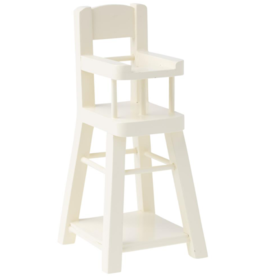 High Chair, Micro - White