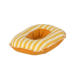Rubber Boat, Small Mouse - Yellow Stripe
