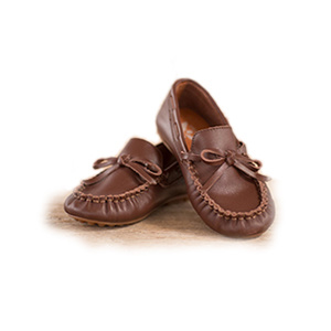 The Oaks Apparel Brown Leather Loafers