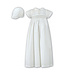 Smocked Cotton Christening Gown