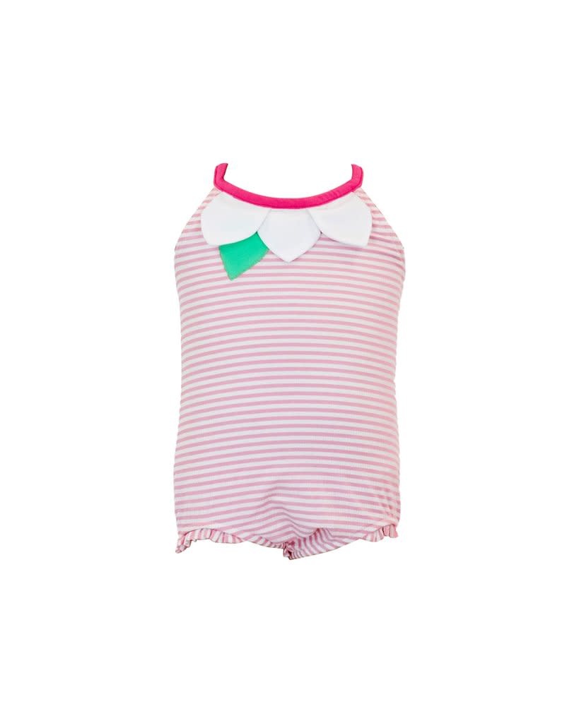 Florence Eiseman Petal Neck Seersucker Swimsuit Florence Eiseman Petal Neck Seersucker Swimsuit