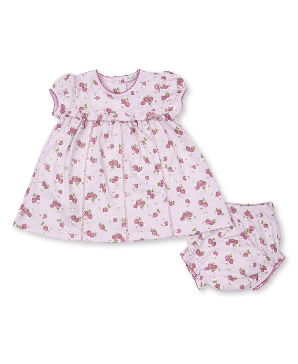 Kissy Kissy Strawberry Soiree Dress Set 12-18m