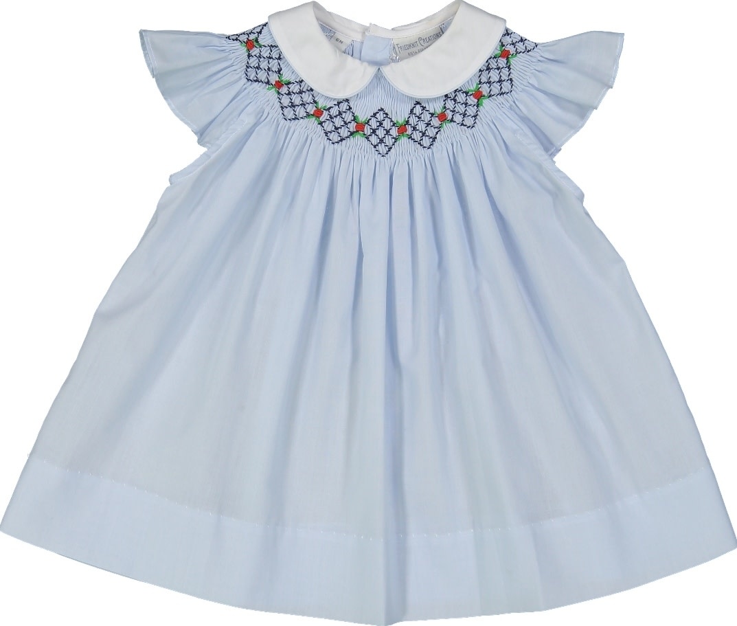 Feltman Brothers Argyle Smocked Bishop Dress