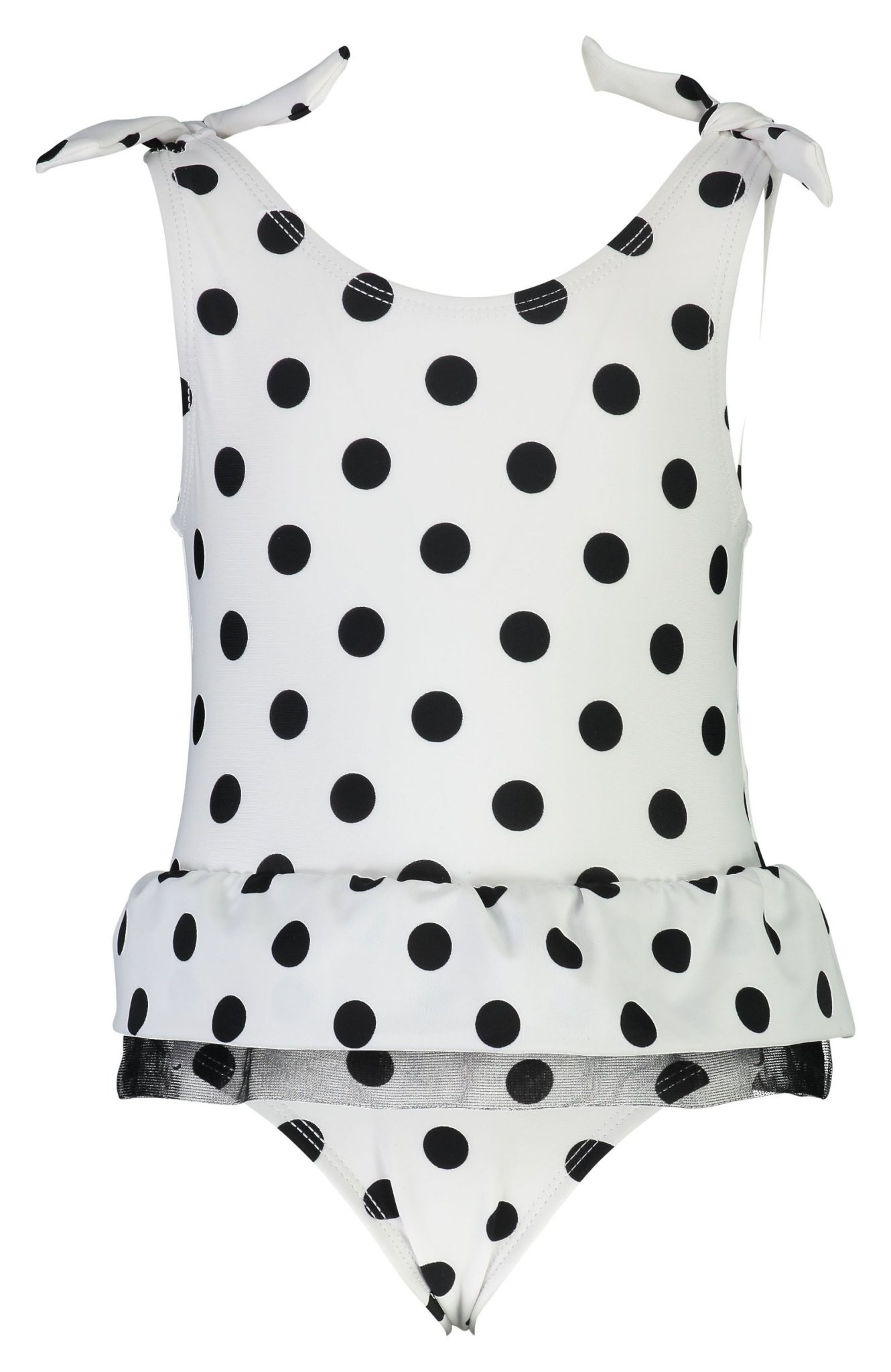 Snapper Rock Black/White Spot Skirt Swimsuit Snapper Rock Black/White Spot Skirt Swimsuit