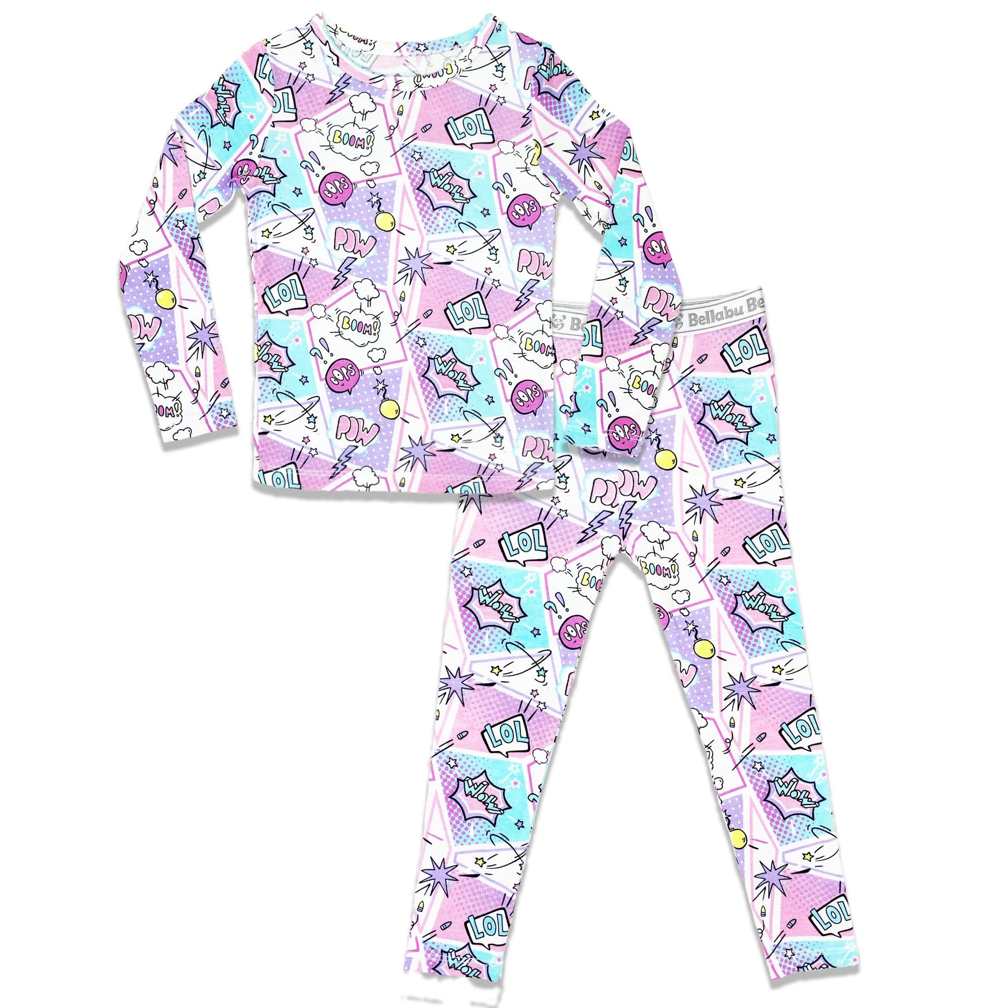 Bellabu Bear Bamboo Kids Pajamas