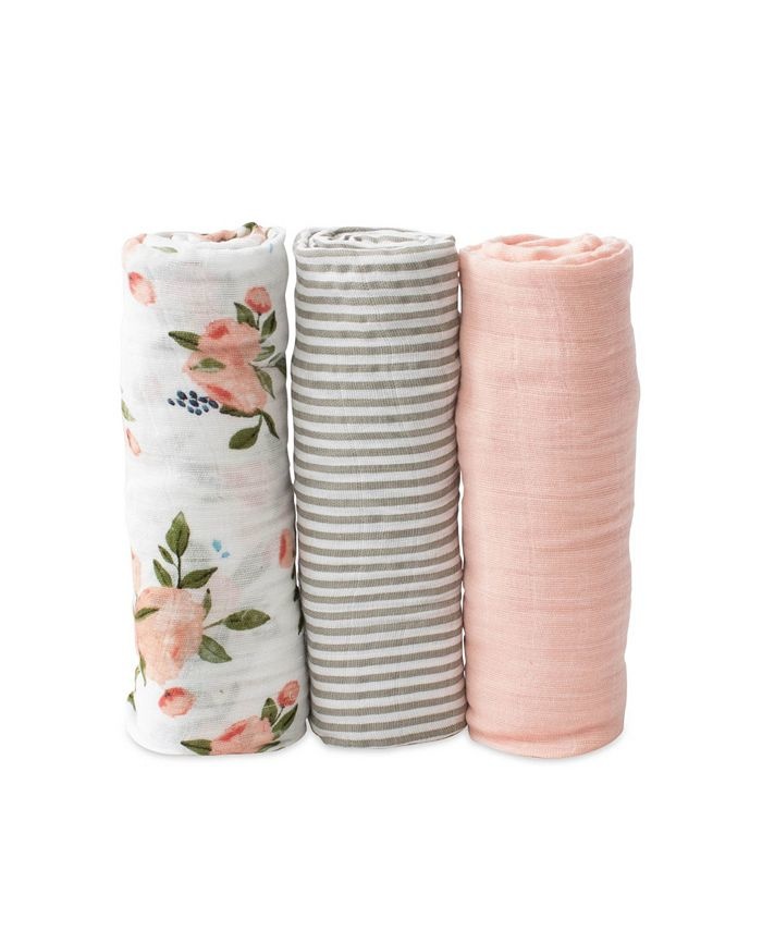Little Unicorn 3 Pack Swaddle