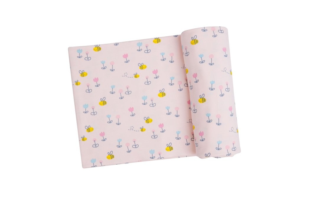 Angel Dear Little Bee Swaddle Blanket